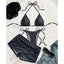 Polka-Dot 3-Piece Bikini Set