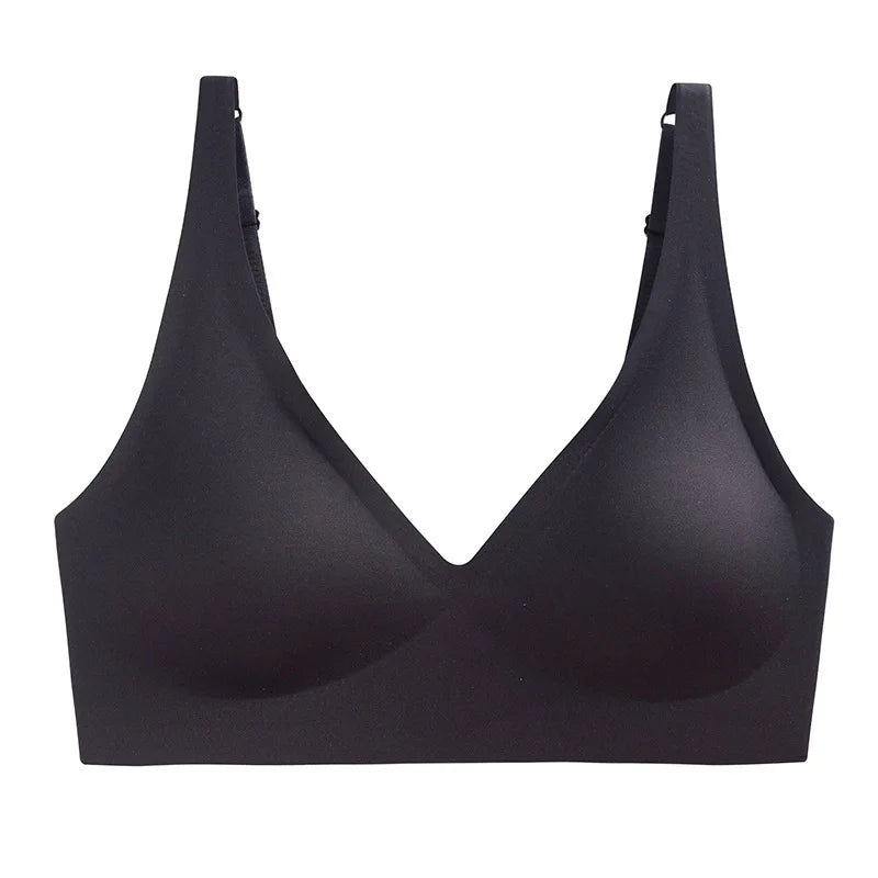Seamless V-Neck Push-Up Bra 副圖