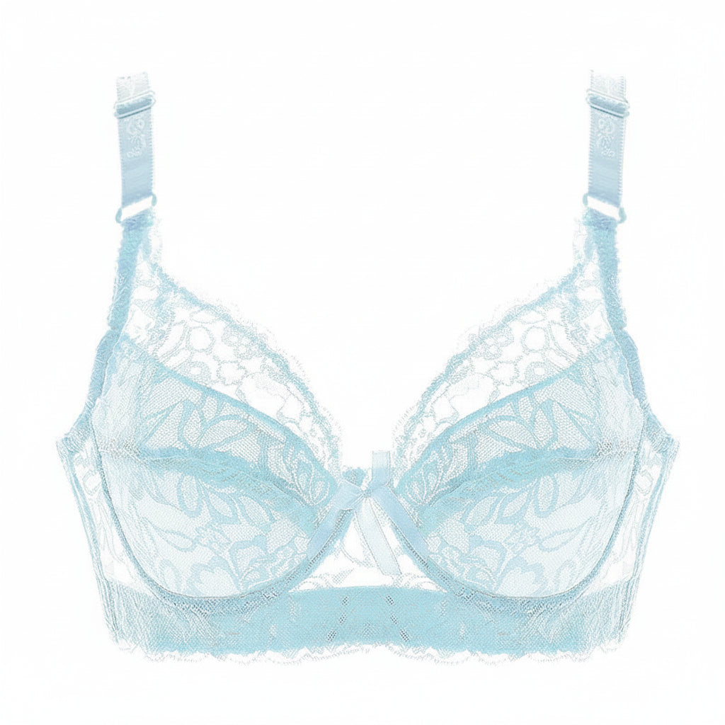 Lace Wireless Push-Up Bra
