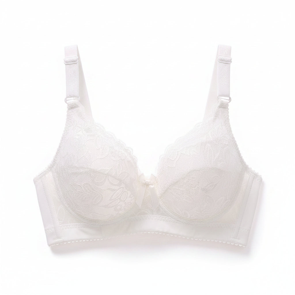 Lace Wireless Push-Up Bra