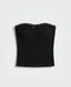 Lace-Trim Vintage Tubetop & Short