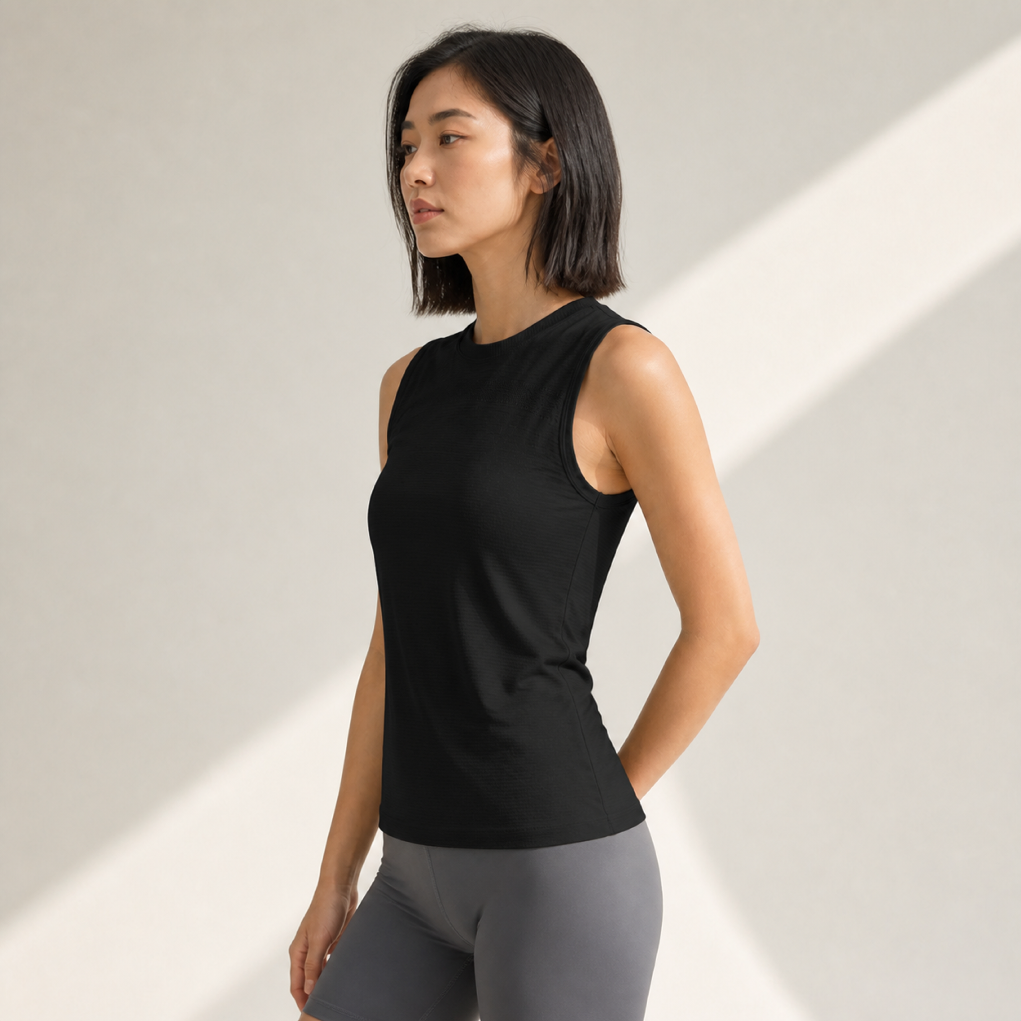 Breathable Sleeveless Yoga Tank 副圖