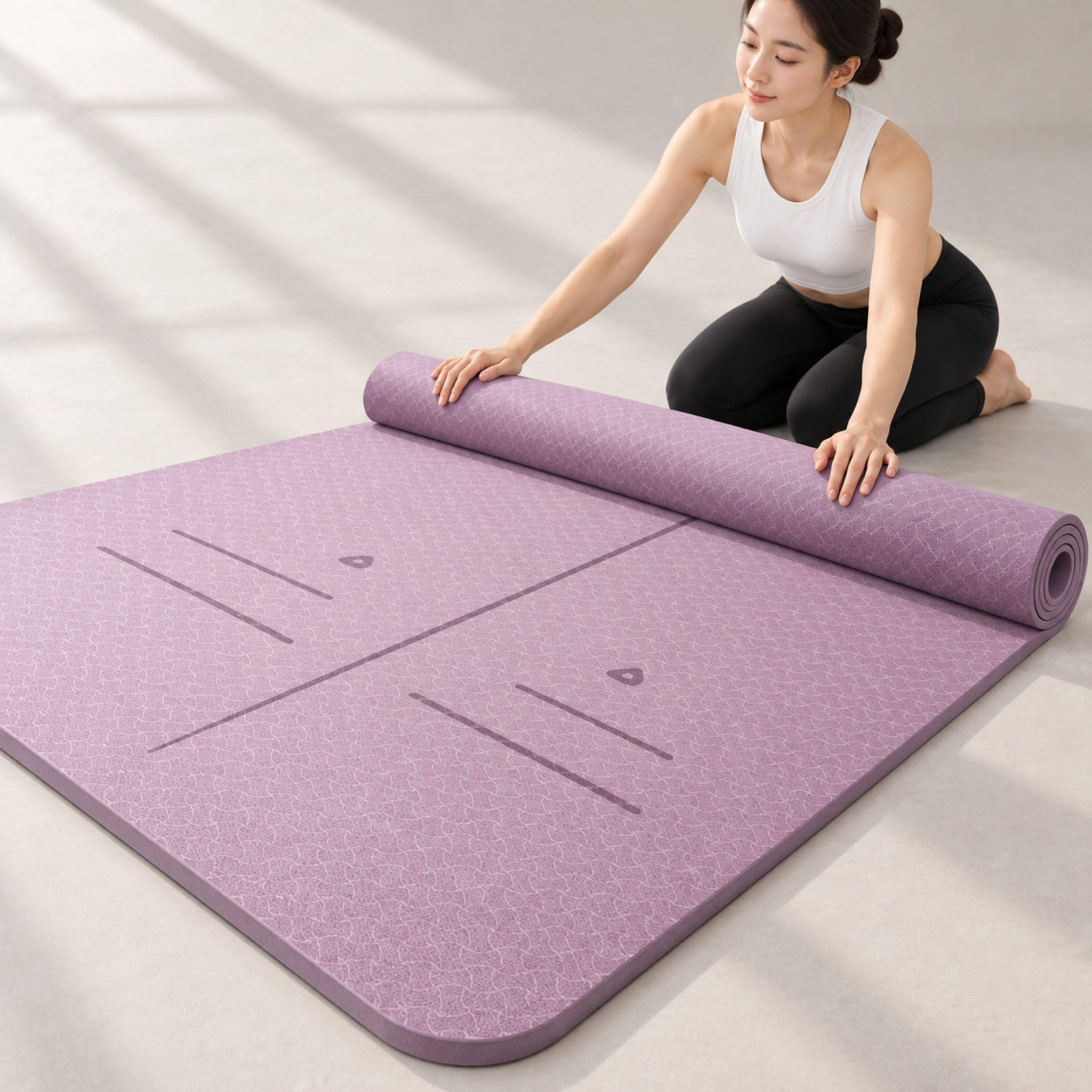 Extra-Wide 8mm Yoga Mat 副圖