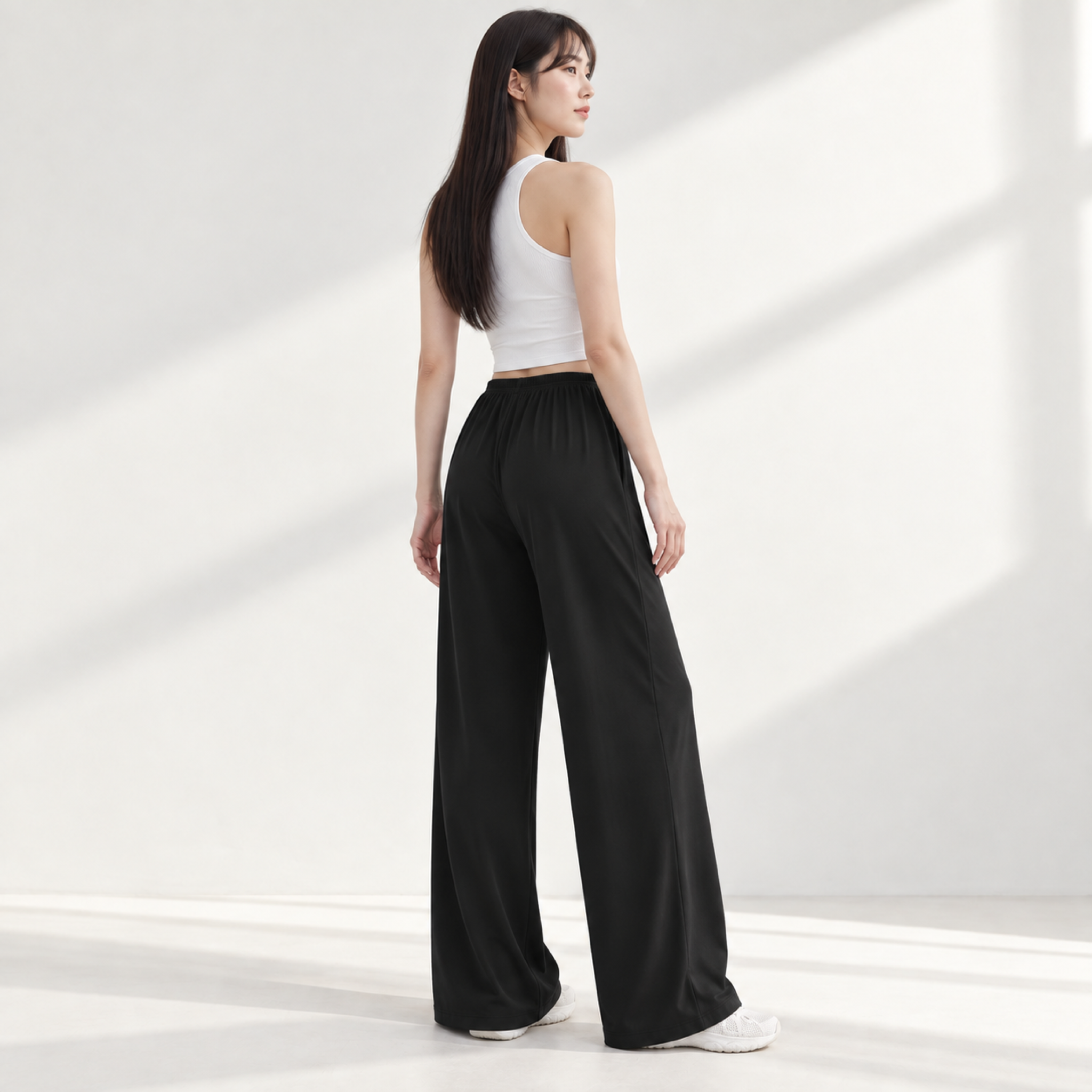 Relaxed Wide-Leg Yoga Pants 副圖